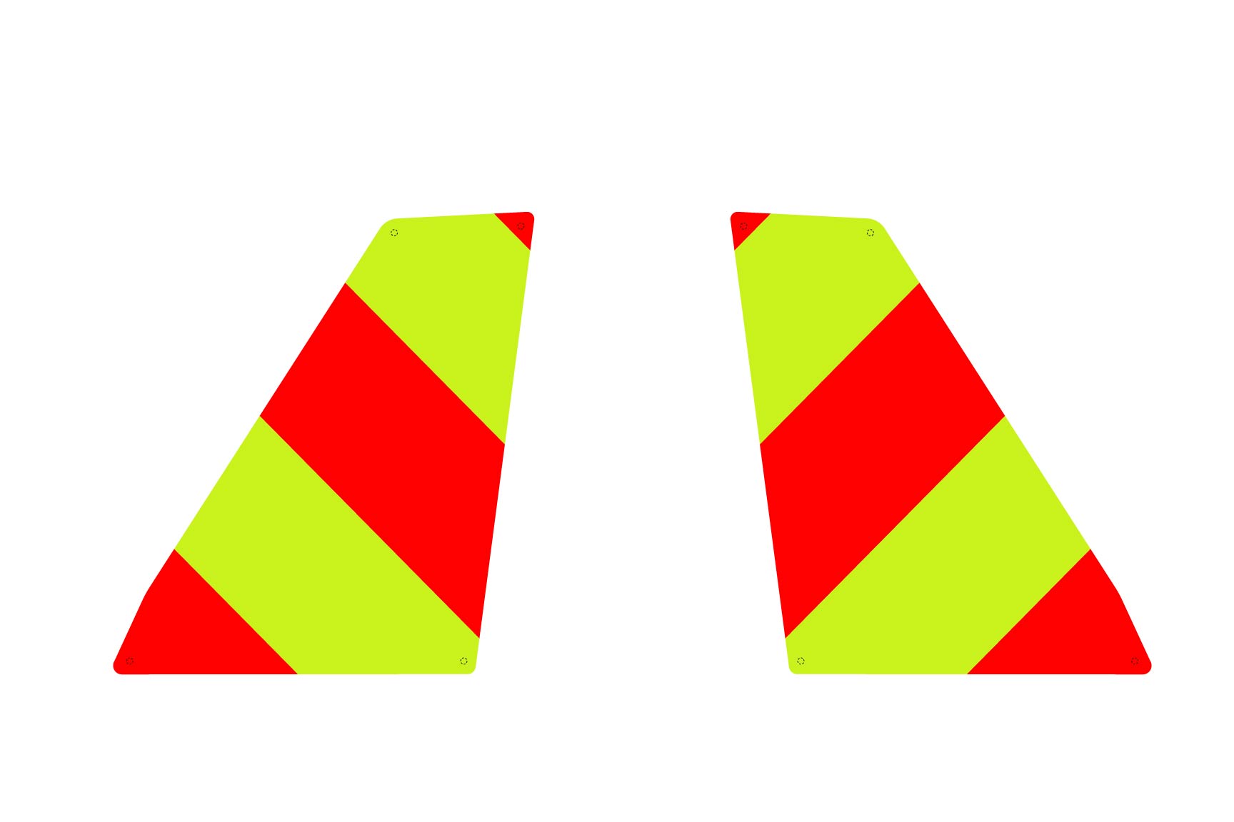 INSIDE DOOR CHEVRONS -Freightliner