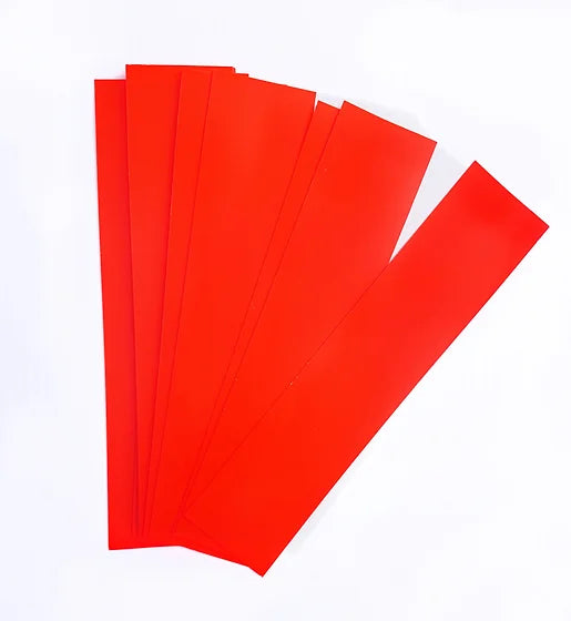 STABRITE 6100 ORANGE/RED 2'' X 9'' -100 UNITS