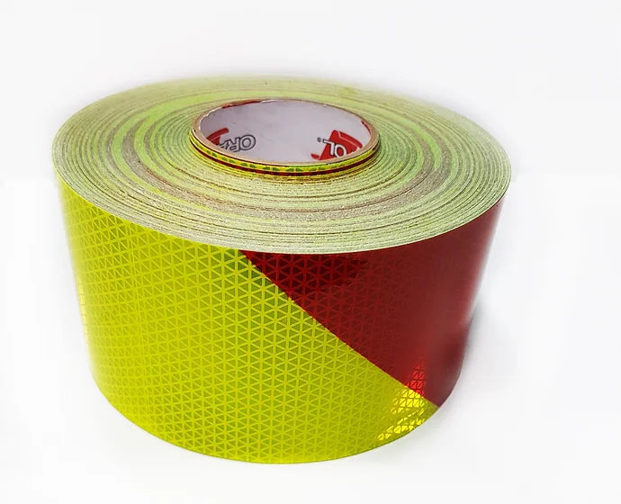 ORAFOL V98 Pre-fabricated chevron Red/Lime