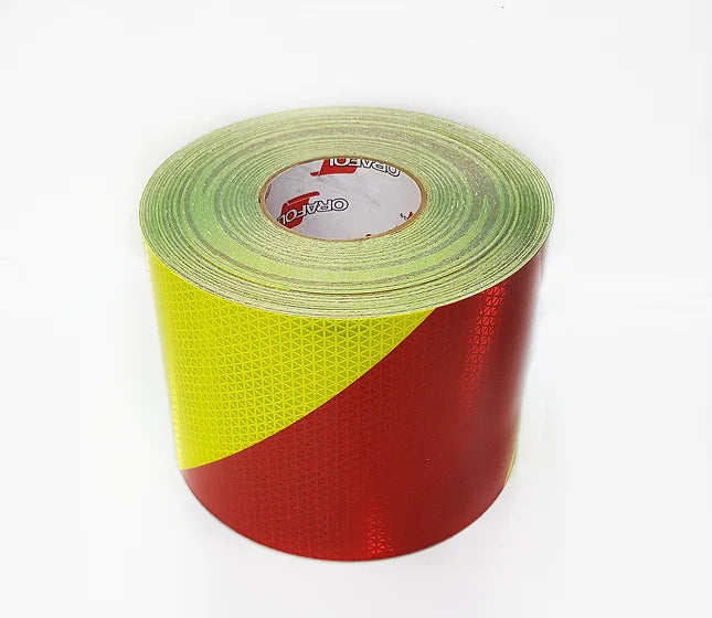 ORAFOL V98 Pre-fabricated chevron Red/Lime