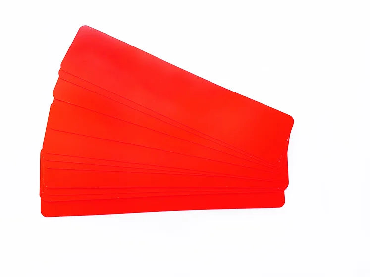 STABRITE 6100 ORANGE/RED 2'' X 9''  -100 UNITS