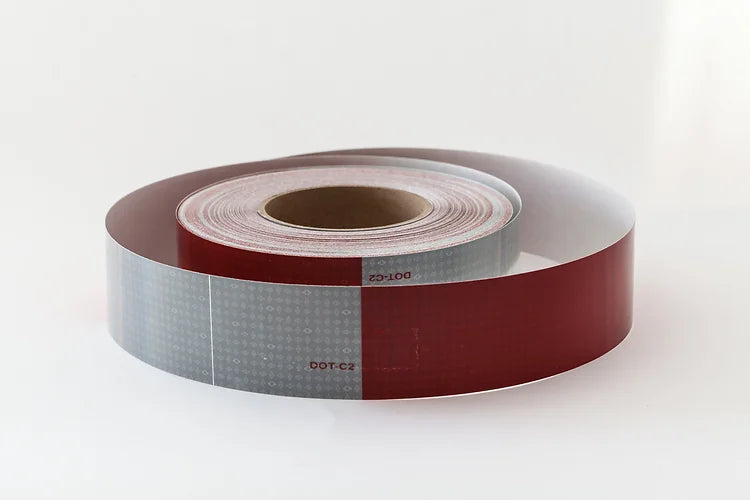 ORAFOL V82-2"x50yds Red/White 6x6 DOT Conspicuity tape
10 years